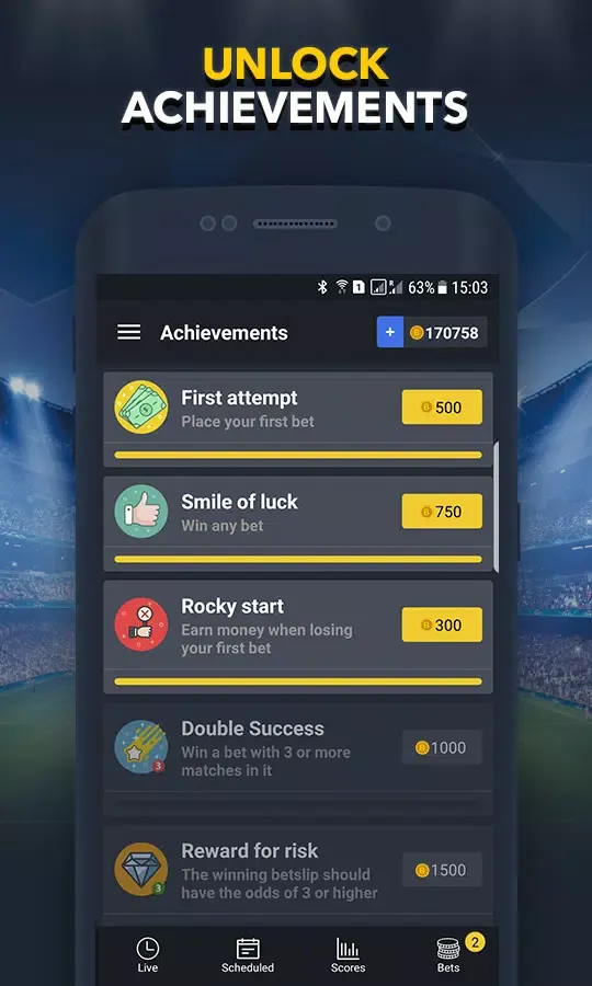 Скриншоты Sports Betting Game - BET UP