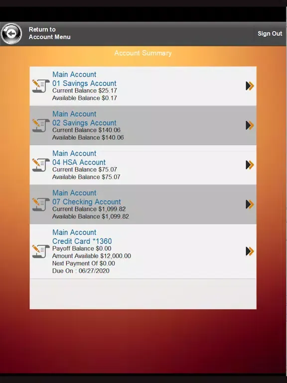 Beaver Falls Teachers FCU App iPad  سکرین شاٹس