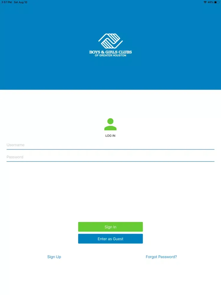Ảnh chụp màn hình của My Club Greater Houston iPad 