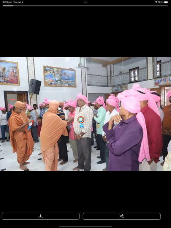 SSMB - Bhuj Mandir Utsav App iPad  スクリーンショット