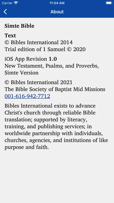 Capturas de tela do Simte Bible
