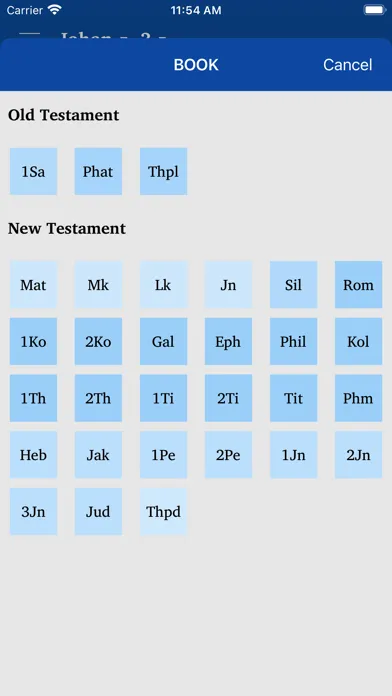 Capturas de tela do Simte Bible