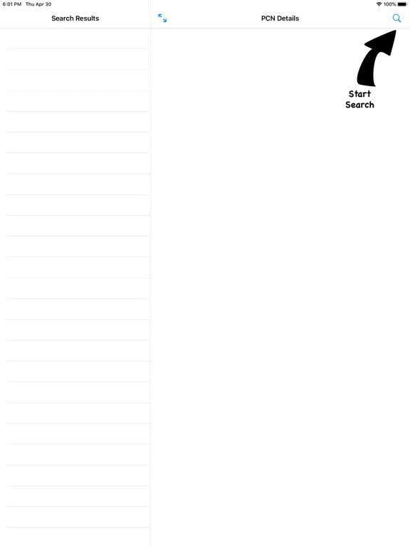 Zrzuty ekranu PCN Verifier iPad 