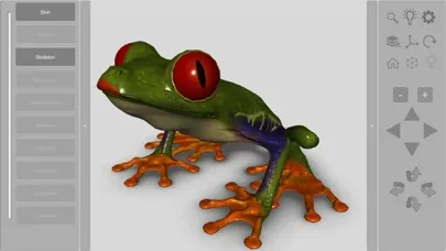 3D Frog Skeleton應用截圖