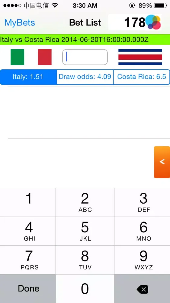 Capturas de tela do Free points betting game