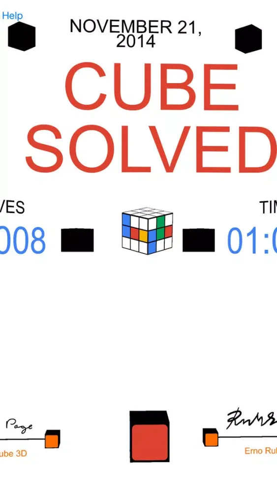 Cube 3D Random Play Screenshots