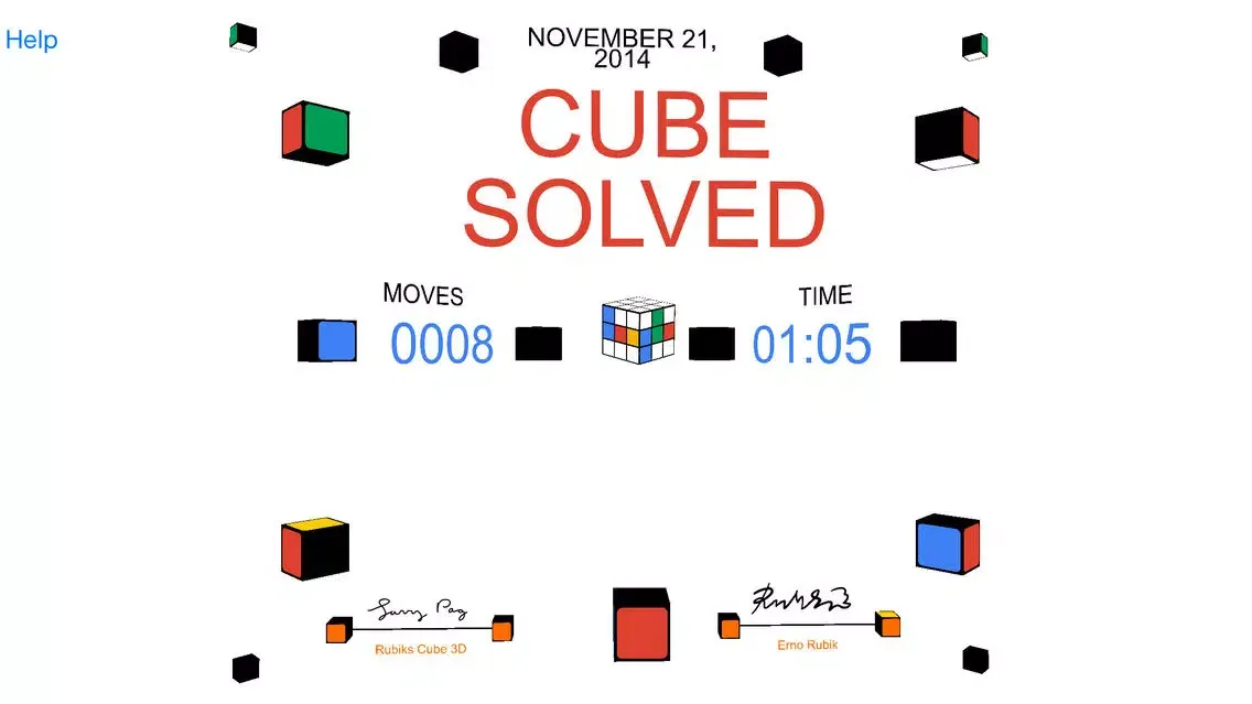 Cube 3D Random Play Screenshots