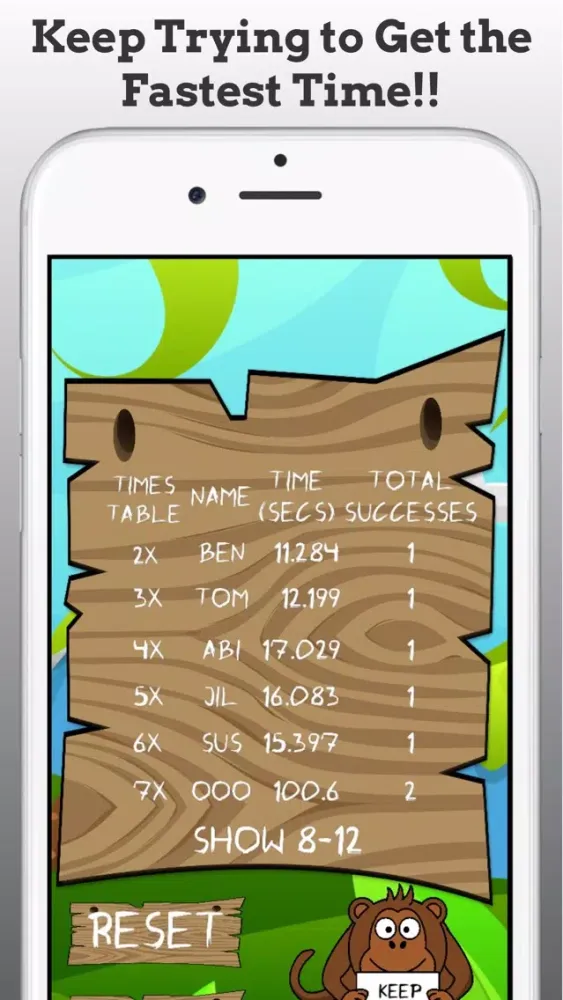 تصاویر Times Tables game for school