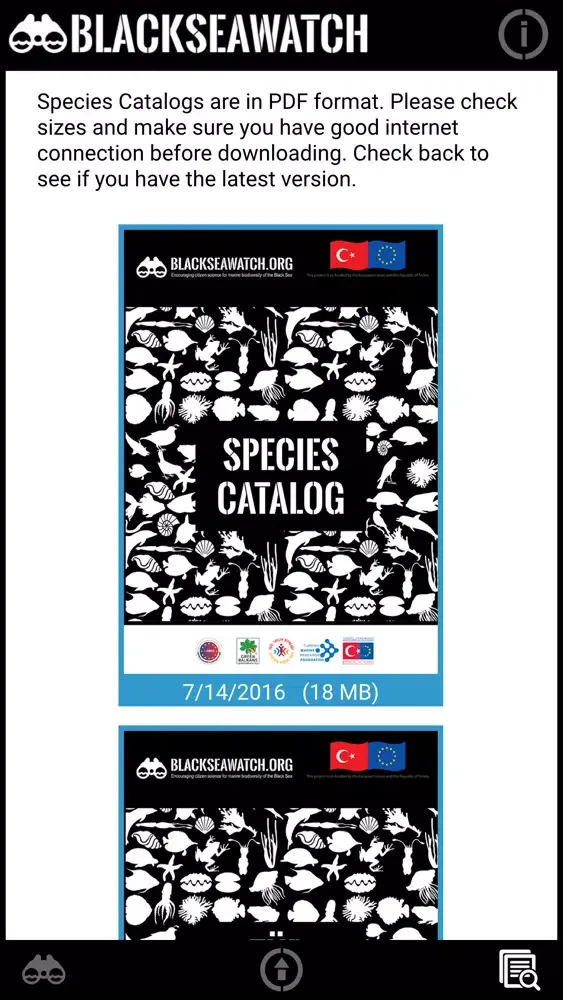 Captures d'écran de Black Sea Watch