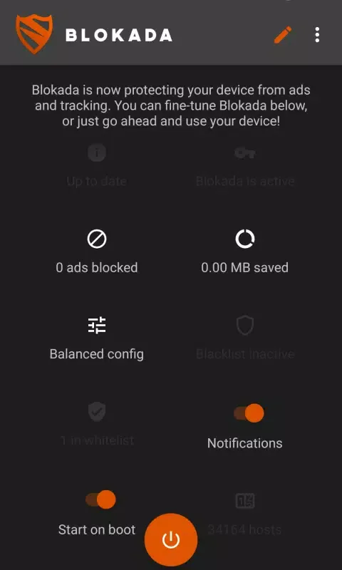 Blokada Screenshots