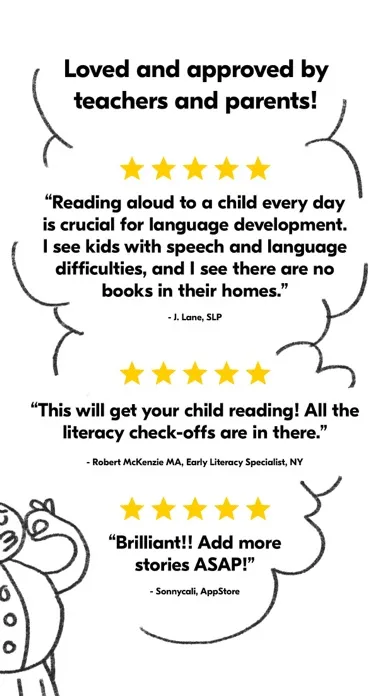 Скриншоты Reading Blubs: ABCs & Stories