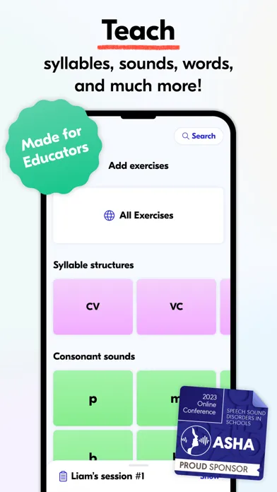 Speech Blubs Pro made for SLPs Screenshots