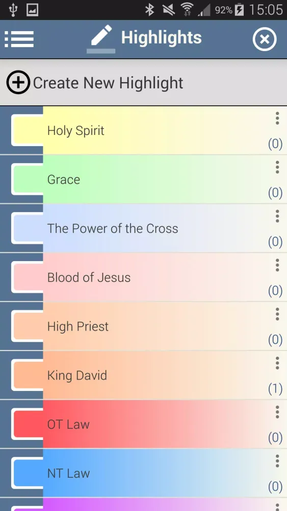 Capturas de tela do Blue Letter Bible