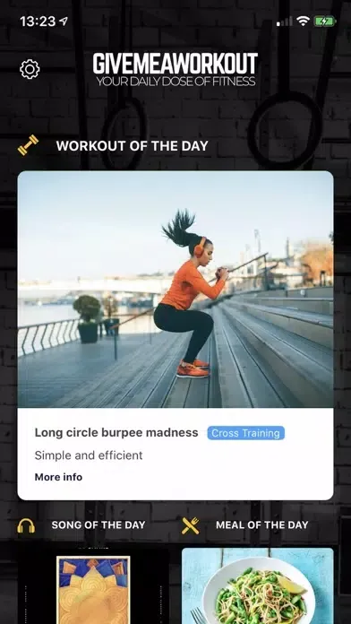 Screenshot di Give Me A Workout