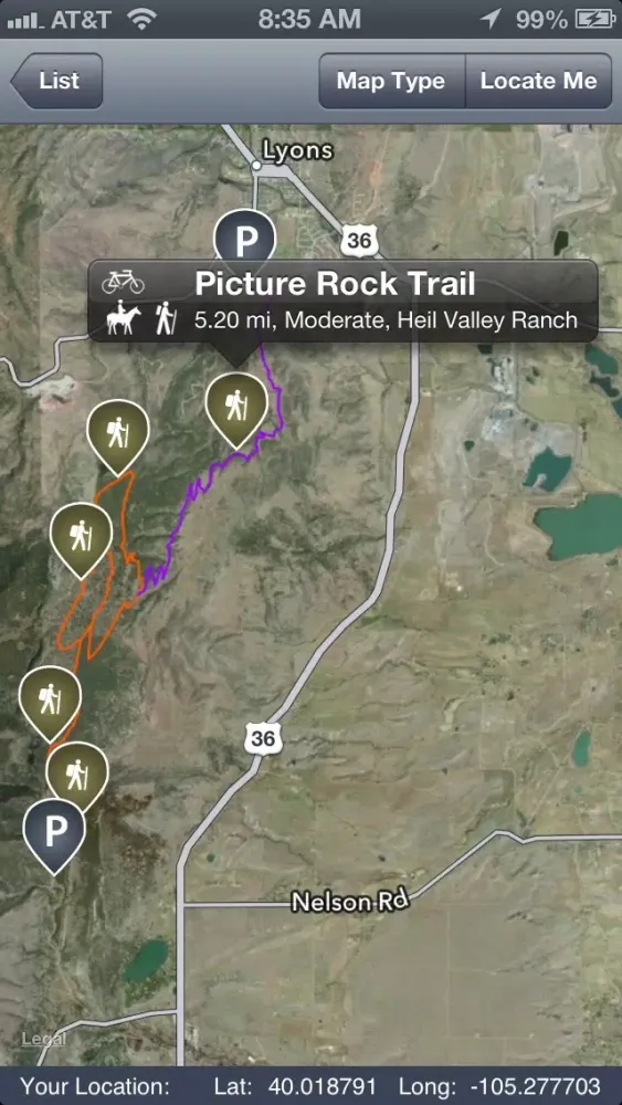 Boulder County Trails Ekran Görüntüleri