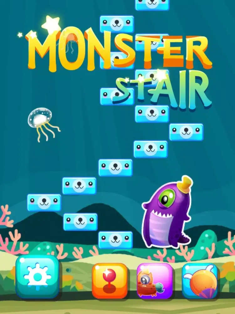ภาพหน้าจอของ Monster Stair iPad 