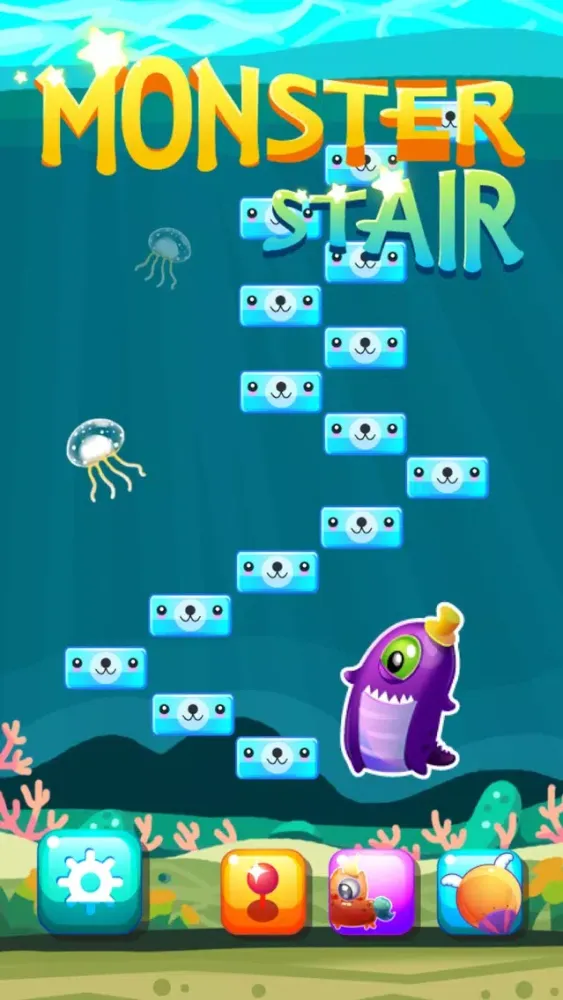 ภาพหน้าจอของ Monster Stair