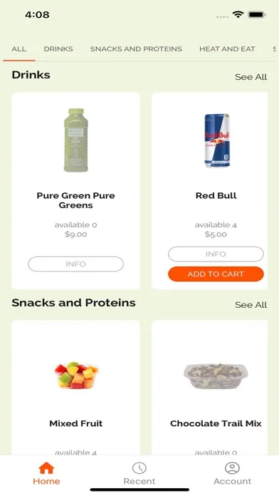 Icebox Pantry Mobile App स्क्रीनशॉट