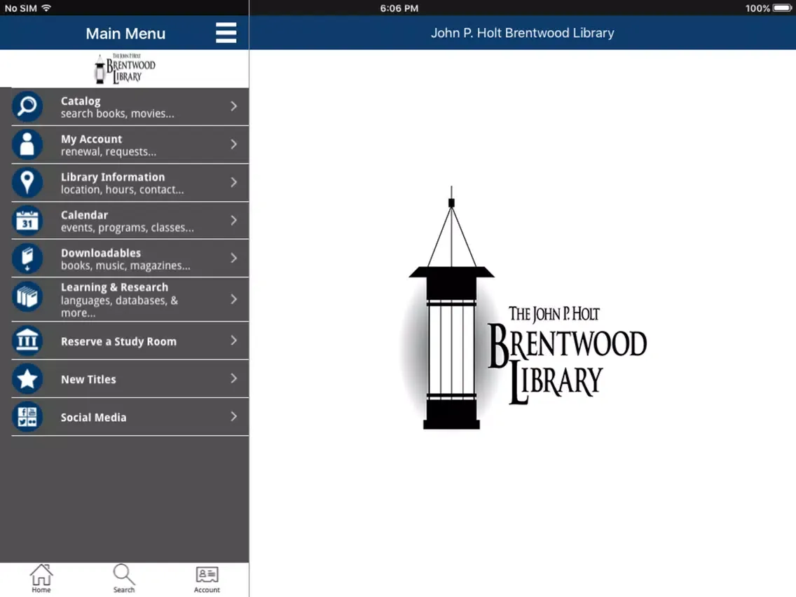 صور The Brentwood Library iPad 