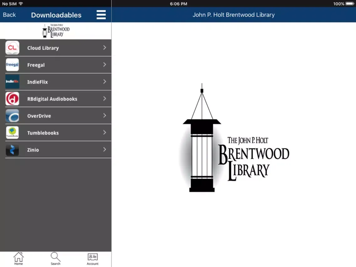 صور The Brentwood Library iPad 