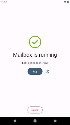 Capturas de tela do Briar Mailbox
