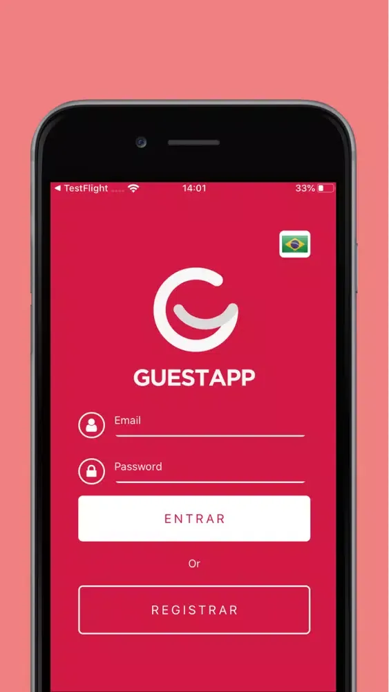 Capturas de tela do Guest App - QDI