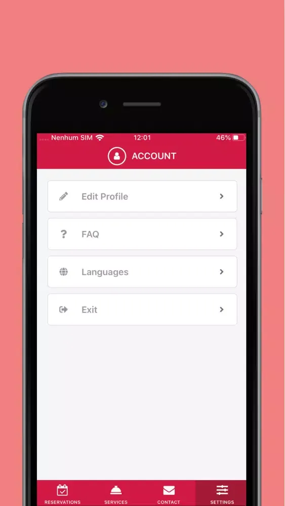 Capturas de tela do Guest App - QDI