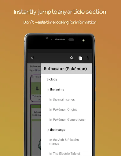 Bulbapedia - Wiki for Pokémon 스크린샷