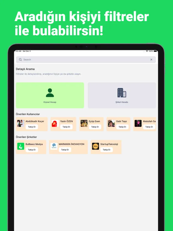 Скриншоты Bullbeez-Girişimci Ekosistemi iPad 