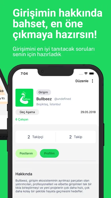 Скриншоты Bullbeez-Girişimci Ekosistemi