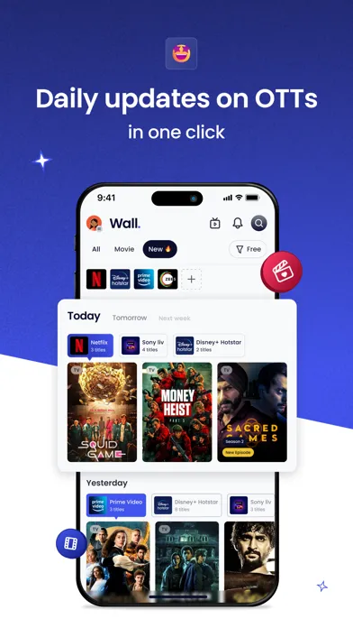 Wall: Movies, WebSeries on OTT Screenshots