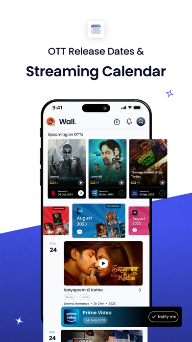 Wall: Movies, WebSeries on OTT Screenshots