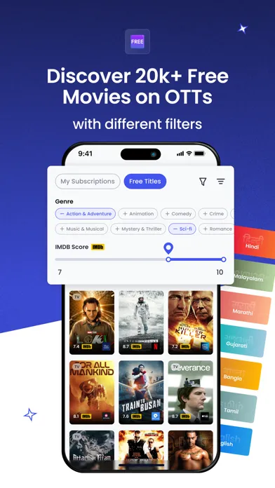 Wall: Movies, WebSeries on OTT Screenshots