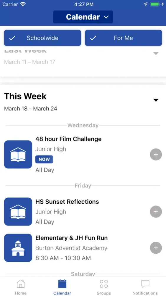 Burton Adventist Academy Screenshots