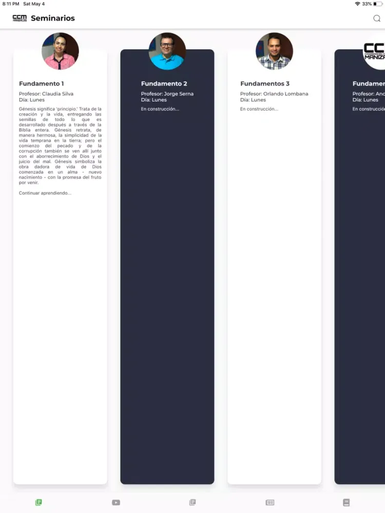 CCM Manizales iPad 应用截图