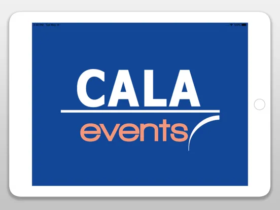 CALA Events iPad  Screenshots
