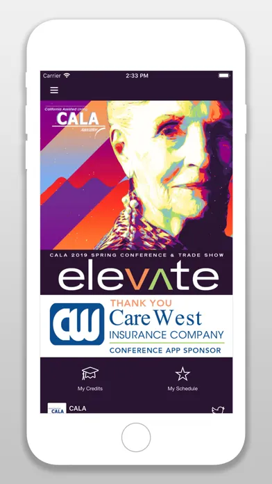 CALA Events Screenshots