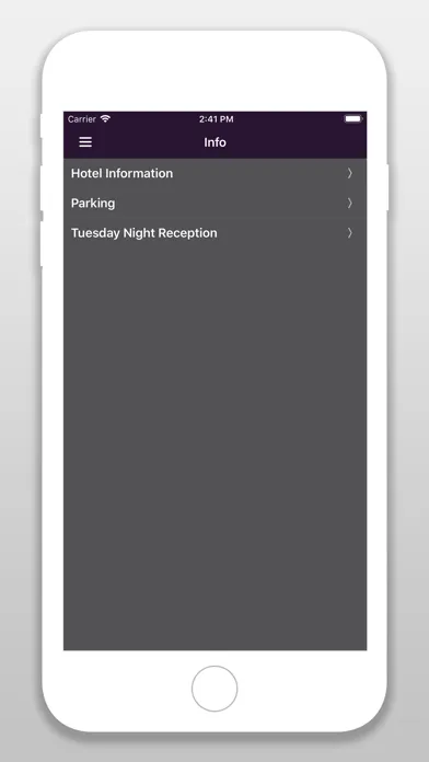 CALA Events Screenshots