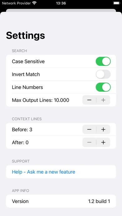 Greppy Screenshots