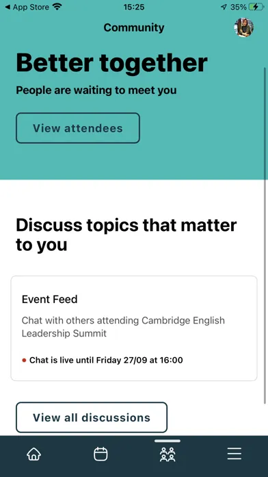 صور Cambridge English events