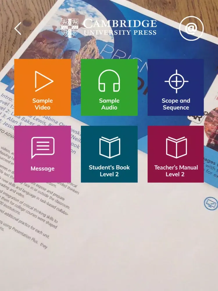 Cambridge Experience iPad  سکرین شاٹس