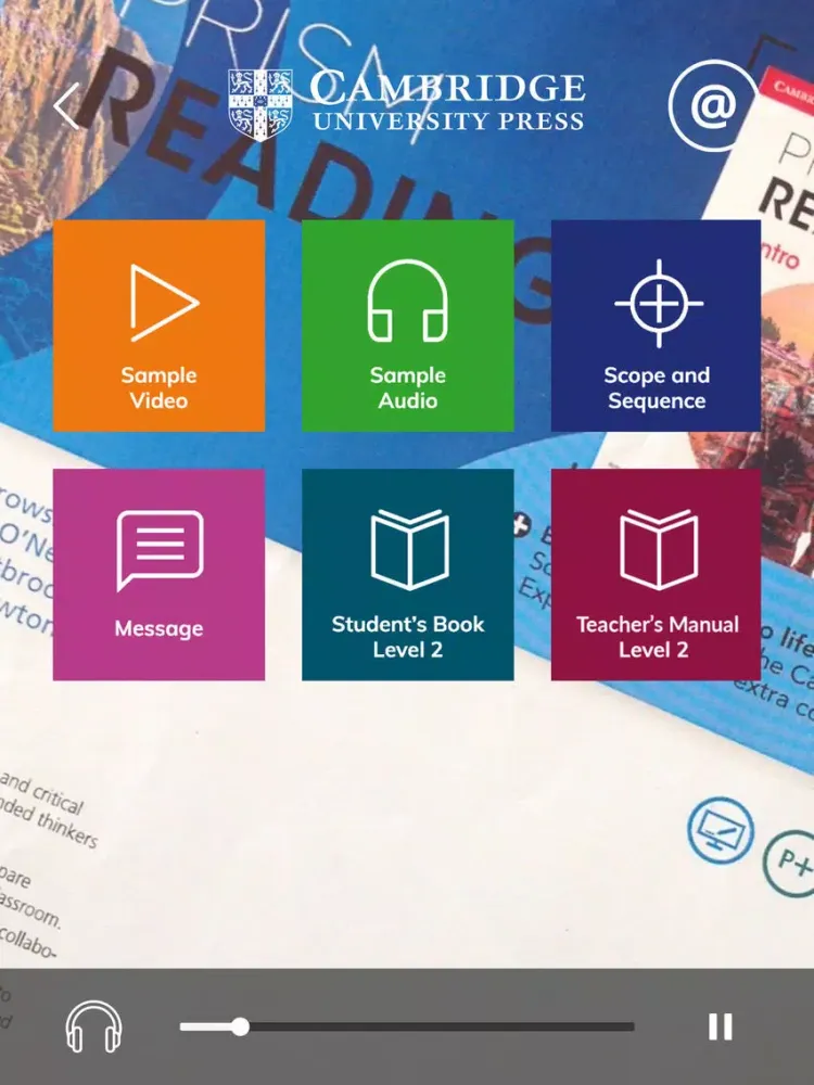 Cambridge Experience iPad  سکرین شاٹس