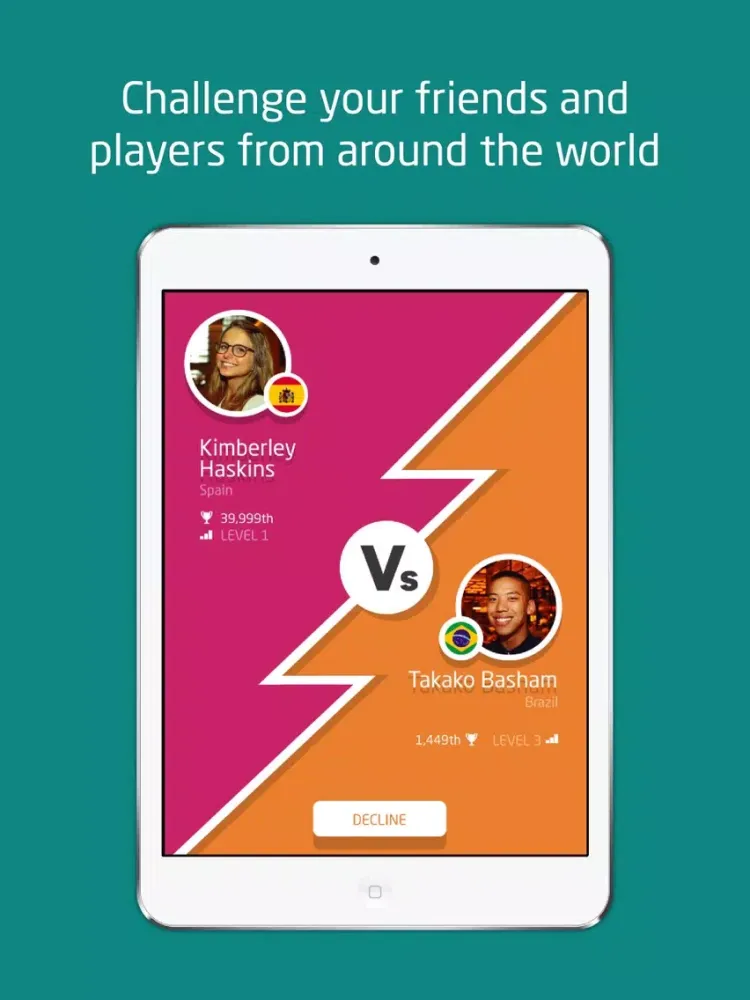 Скриншоты Quiz your English iPad 
