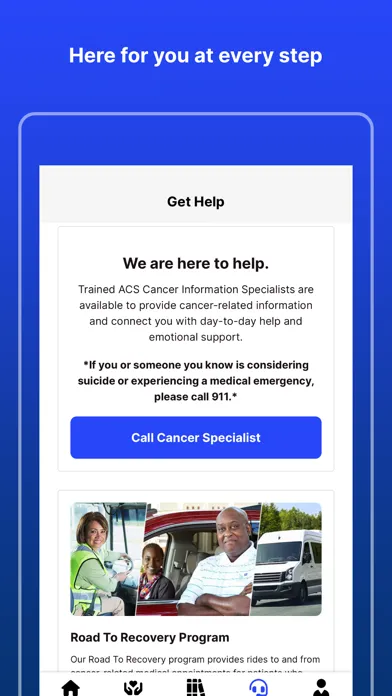 ACS CARES Ekran Görüntüleri
