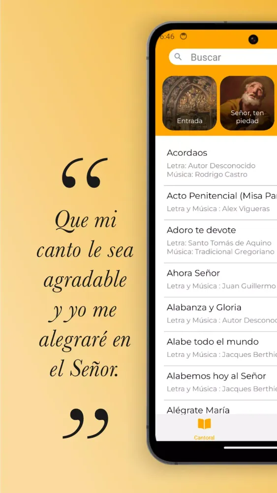 Canto Católico Screenshots