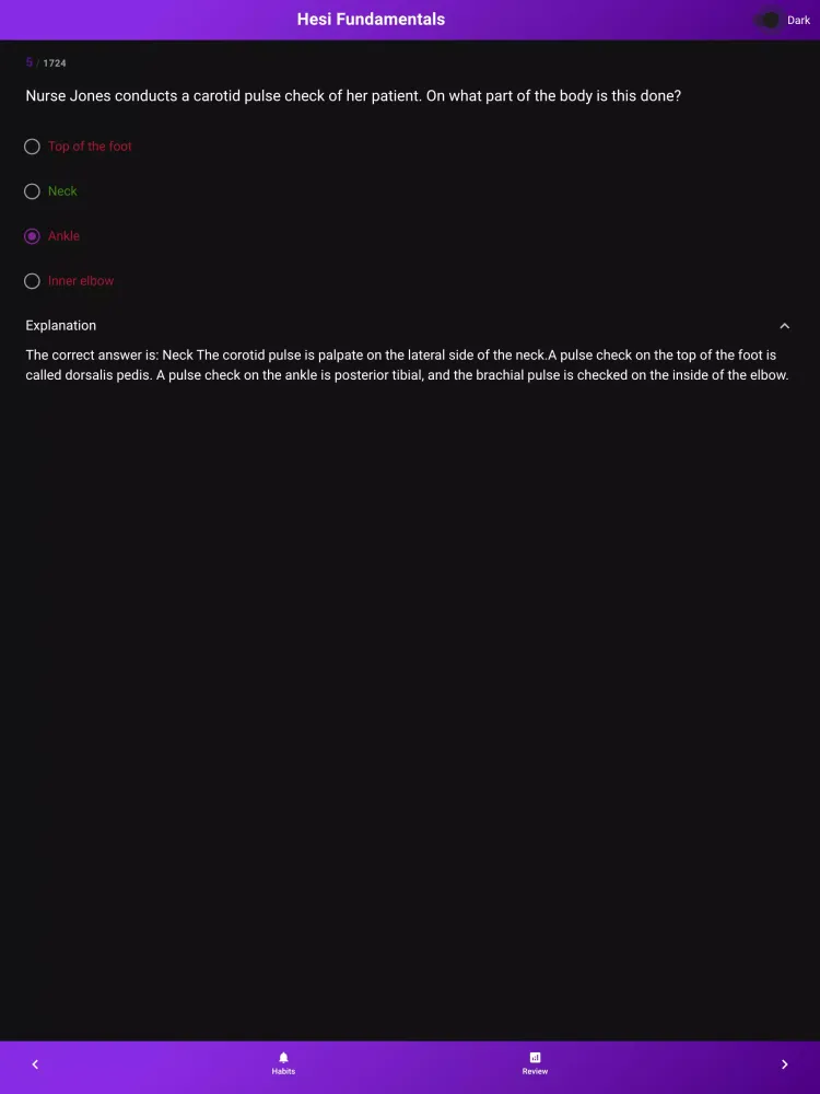 A2 Fundamentals Prep 2025 Screenshots