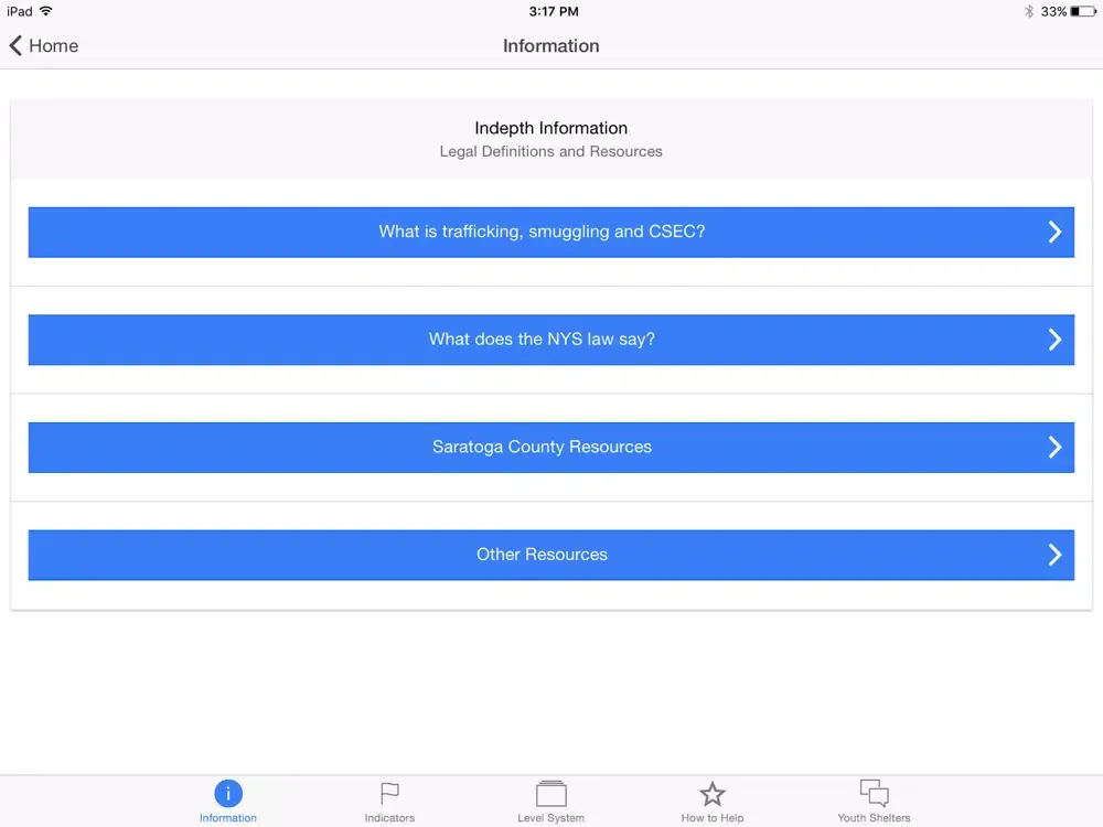 Скриншоты Trafficking Info iPad 