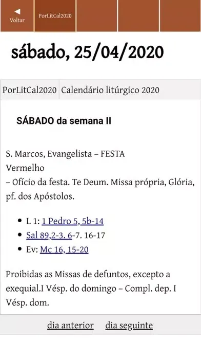 Bíblia dos Capuchinhos Screenshots