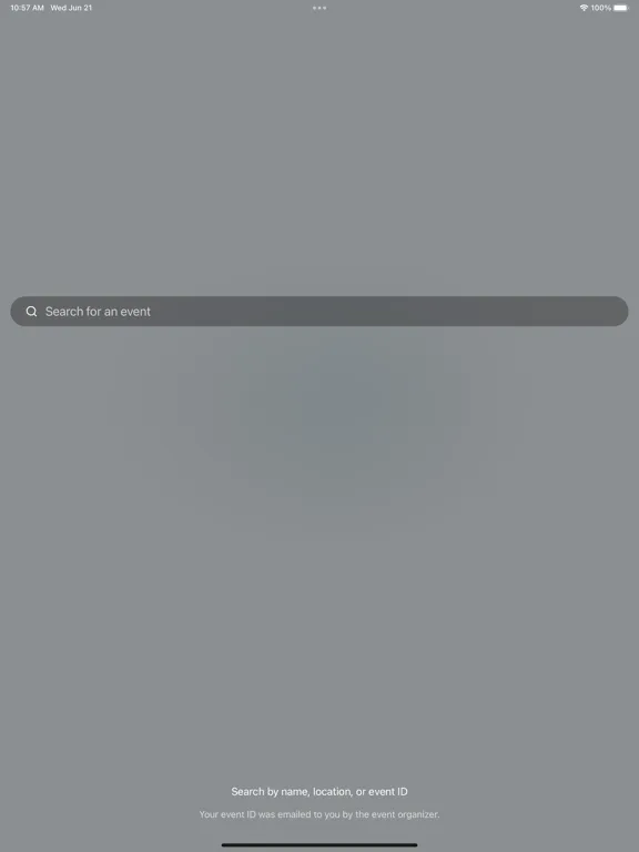 Capturas de pantalla de Care Net Events iPad 