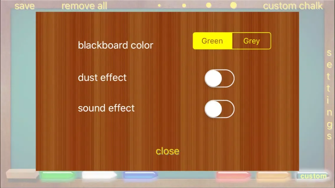 Blackboard Simulator Screenshots